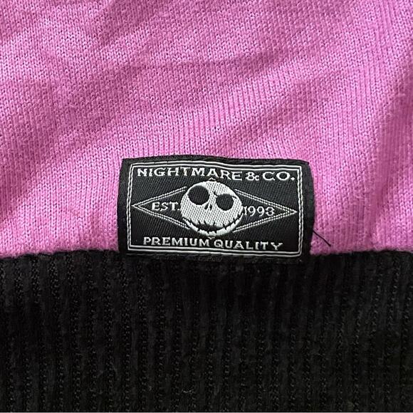 Sally The Nightmare Before Christmas Scream Queen purple pajama shirt top M B23 - Picture 6 of 7